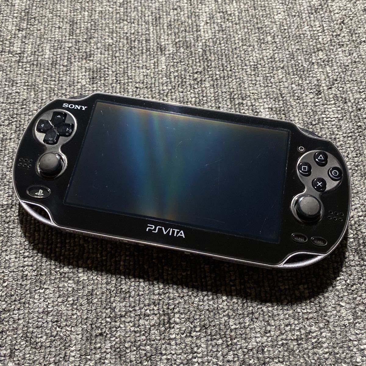 ヤフオク! - PS Vita PCH-1000 クリスタルブラック 本体...