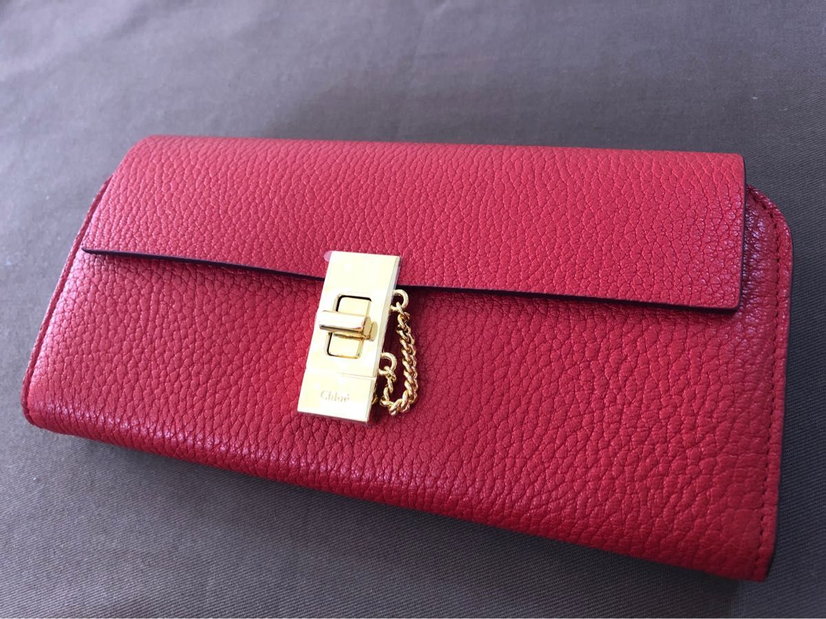 CHLOE LONG WALLET WITH FLAPクロエ　ロング　ウォレット　ウィズ　フラップ