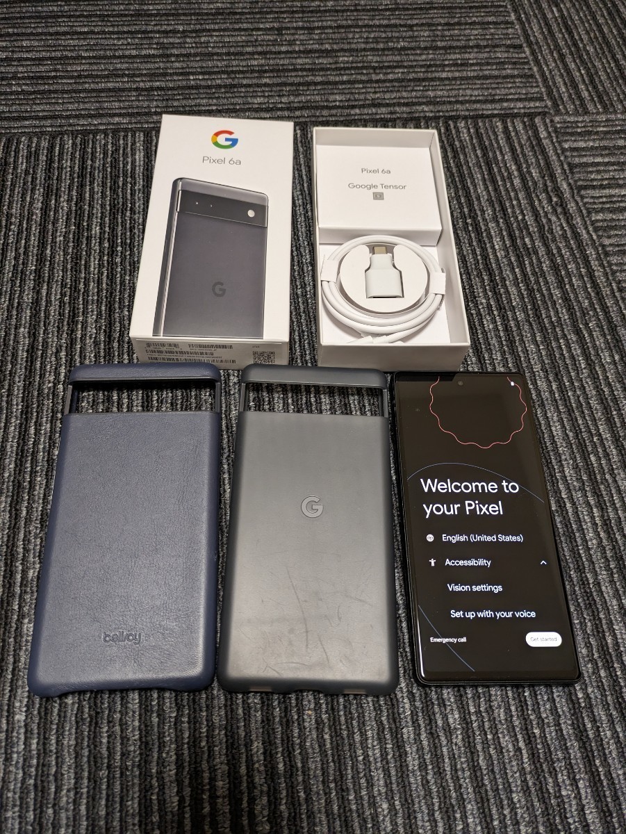 SIMフリー Google Pixel 6a 128GB Charcoal boussias.cy