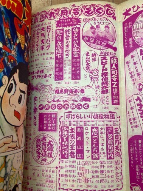 【感謝価格】 少年画報 昭和33年9月号【別冊ふろく4点付/若乃花 その他