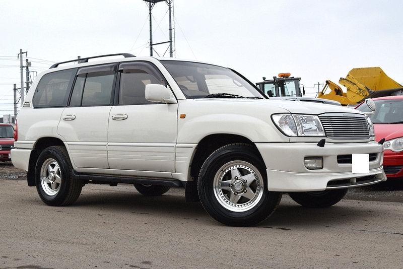 UZJ100 Toyota Land Cruiser 4WD*1 number specification * round 1 year vehicle inspection "shaken" attaching * summer winter with tire *HDD navi *TV* timing belt replaced * Hokkaido / Asahikawa 