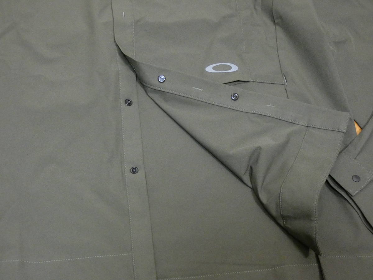 (物47) 定価12,100円 オークリー ストレッチウーブンシャツ 長袖シャツ FOA400874 メンズSの画像4