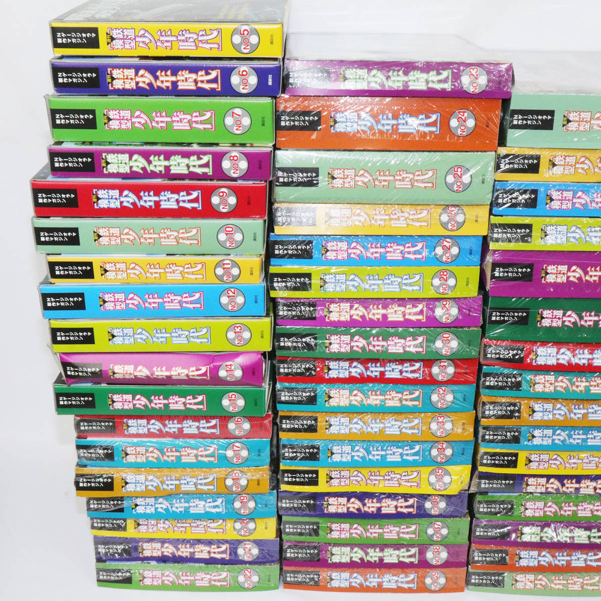 Nゲージ週刊鉄道模型少年時代講談社全75巻特製クリアケース Nゲージ週刊鉄道模型少年時代講談社全75巻特製クリアケース
