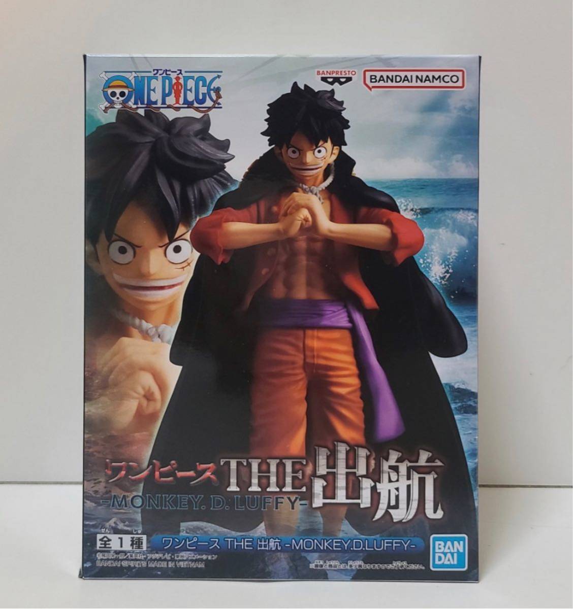 限定W特典付属 ワンピース THE出航-MONKEY.D.LUFFY- モンキーDルフィ