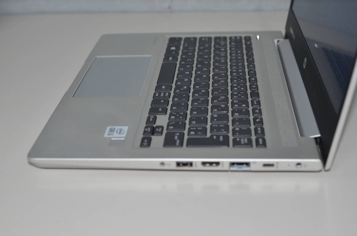 中古良品ノートPC 最新Windows11+office 爆速SSD256GB HP Probook 430 G7 core i5-10210U/メモリ8GB/13.3インチ/無線内蔵/WEBカメラ/日本製_画像3