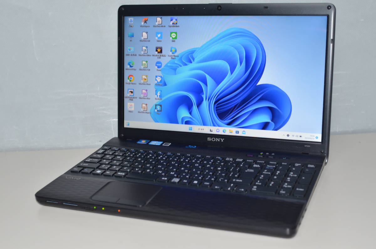 ー品販売 爆速SSD256GB Windows11 中古良品ノートパソコン SONY i5-2450M/メモリ4GB/15.6インチ/HDMI/無線内蔵/ブルーレイ/Webカメラ core VPCEH39FJ 15インチ~ ー品販売 爆速SSD256GB Windows11 中古良品ノートパソコン SONY i5-2450M/メモリ4GB/15.6インチ/HDMI/無線内蔵/ブルーレイ/Webカメラ core VPCEH39FJ 15インチ~