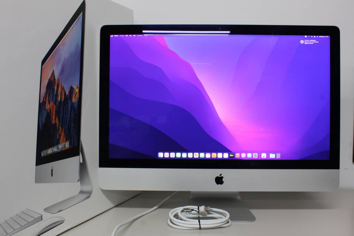 新素材新作 iMac（Retina 5K,27-inch,Late i5〈MK482J/A〉④ Core 2015