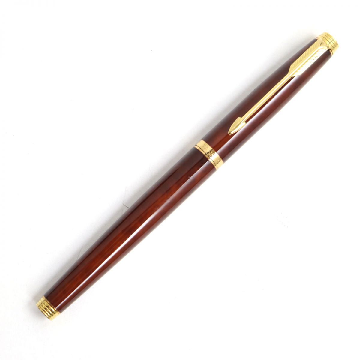 美品◇PARKER パーカー LAQUE ラクエ ペン先585 XFニブ キャップ式
