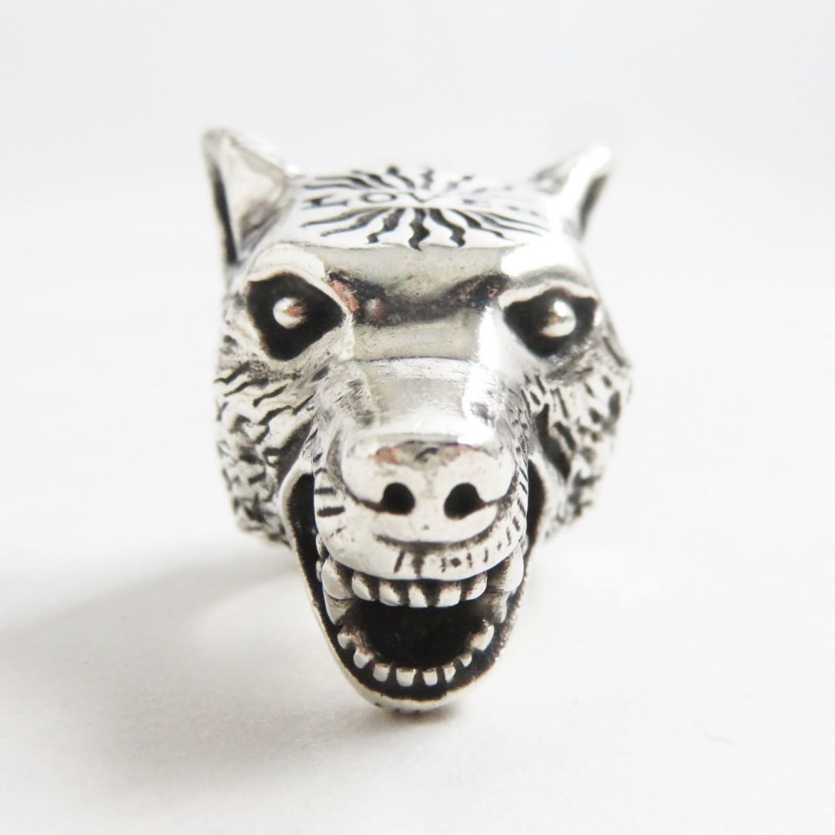 美品○GUCCI グッチ ANGER FOREST Wolf head/アンガーフォレスト