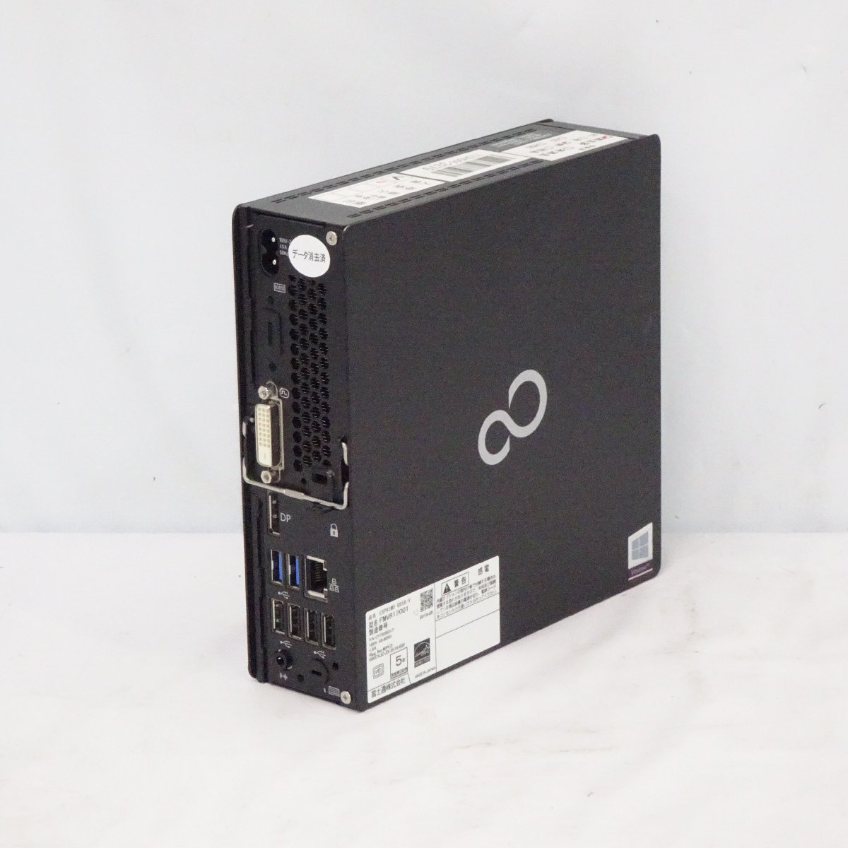 FUJITSU ESPRIMO Q558/V Core i5-8500T 2.1Hz/8GB/SSD256GB/DVDマルチ