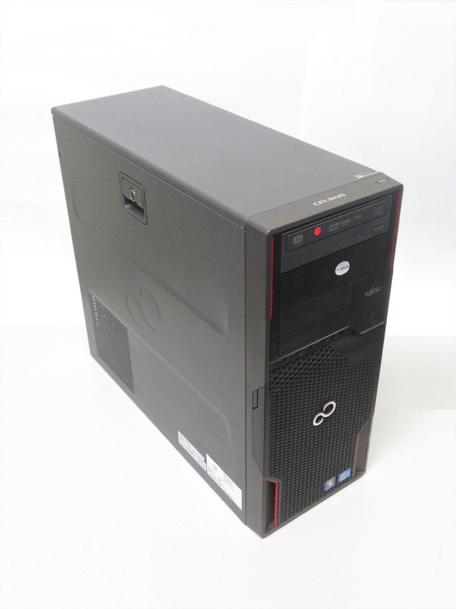 FUJITSU CELSIUS W520 Xeon E3-1280 V2 3.6GHz/4GB/250GB/DVDマルチ/OS