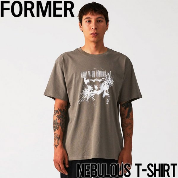 [クリックポスト対応] 半袖TEE Tシャツ FORMER フォーマー NEBULOUS S/S TEE TE23208C1 Mサイズ_画像1