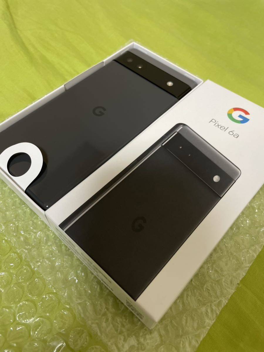 新品未使用】Google Pixel6a Charcoal SIMフリー 128GB チャコール