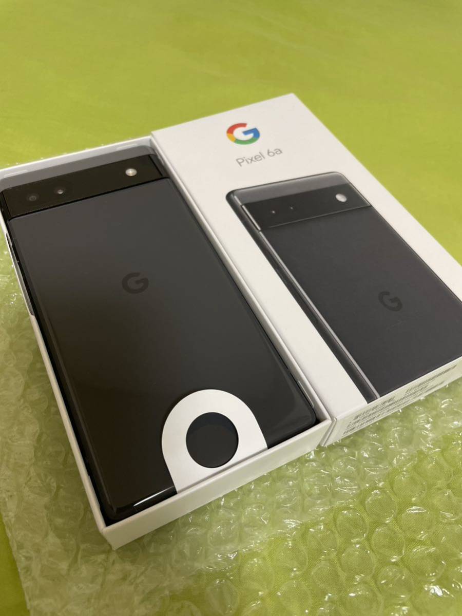 新品未使用】Google Pixel6a Charcoal SIMフリー 128GB チャコール