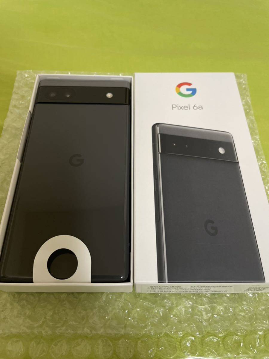 新品未使用】Google Pixel6a Charcoal SIMフリー 128GB チャコール