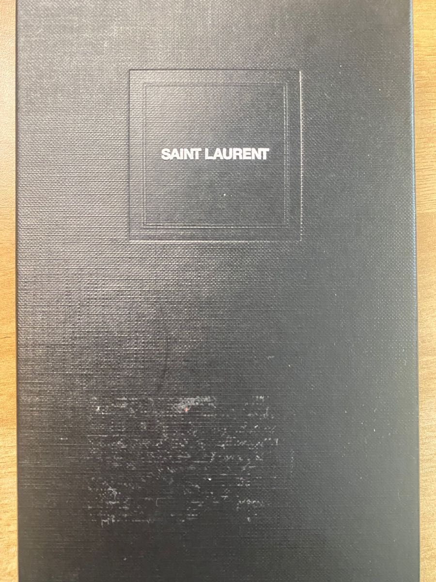 【極美品】Saint Laurent PARIS 長財布 箱傷あり