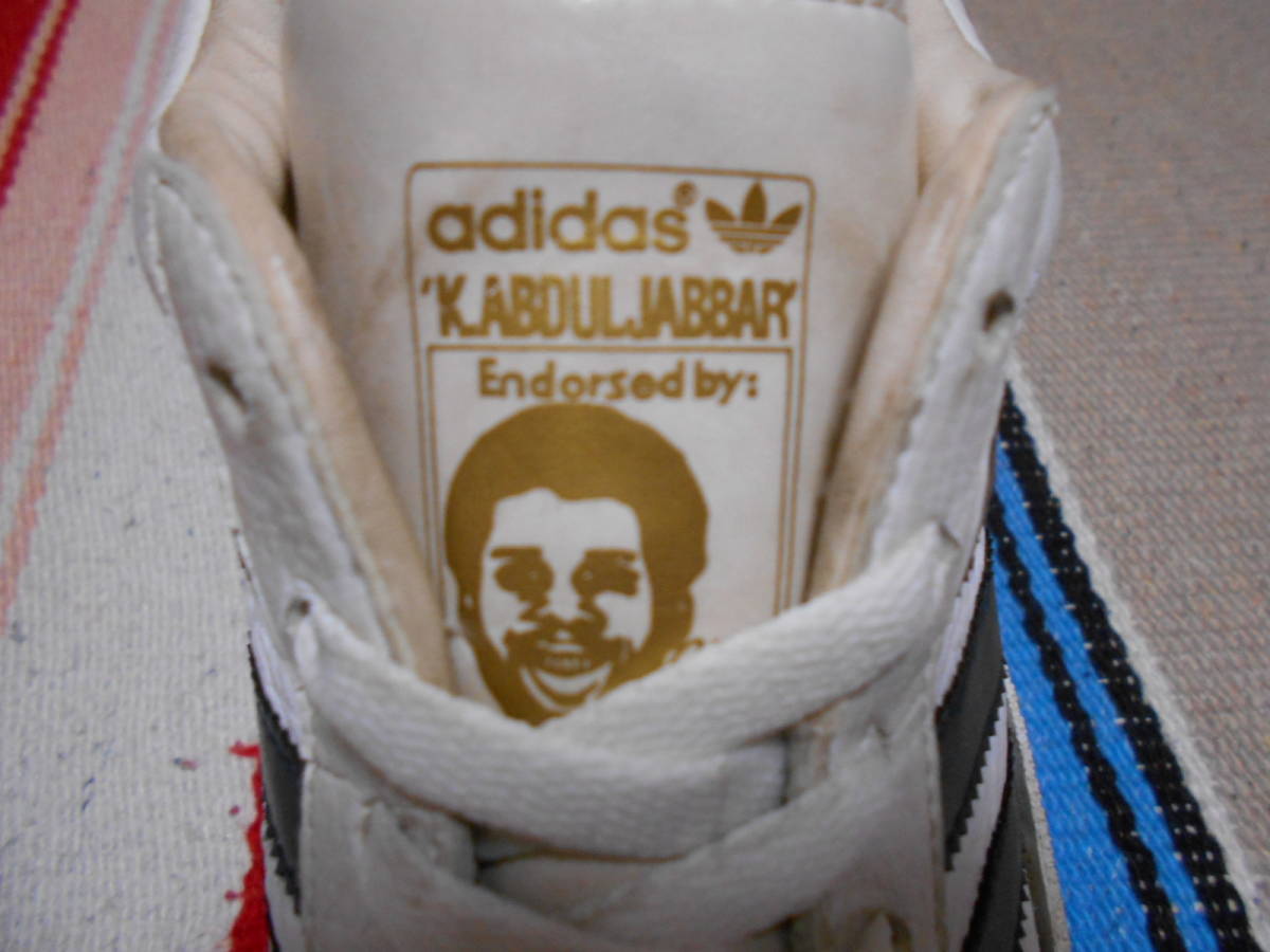 １９７８S ADIDAS KAREEM ABDUL JABBAR アディダス ジャバー バスケットボール レイカ―ス NBA BASKETBALL LAKERS UCLA VINTAGE HIPHOP RAPの画像10