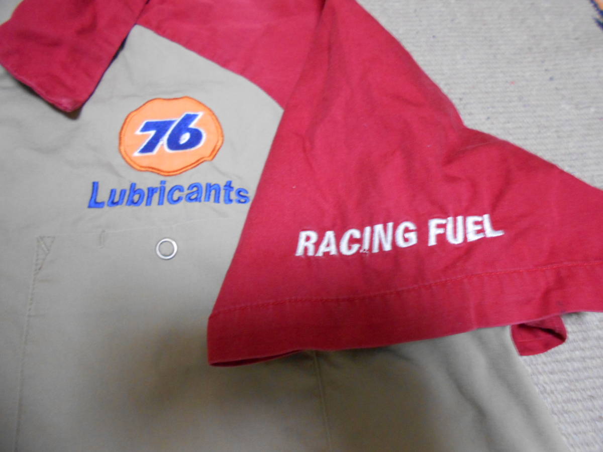 76 Lubricants Union76 HOTROD ラグラン ワークシャツ ドラッグレース ハーレー ダートトラッカー アメ車 世田谷ベースDATUN BIKER DAYTONA_画像5