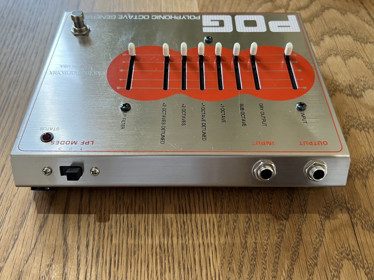 美品 electro-harmonix pog 初期型 エレハモ アダプター コネクタ付
