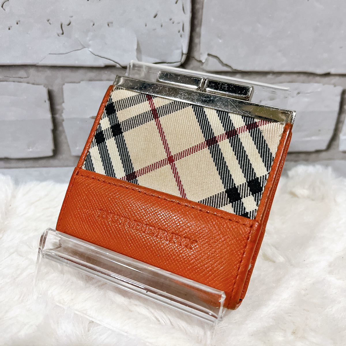 BURBERRY バーバリー ノバチェック コインケース 小銭入れ がま口