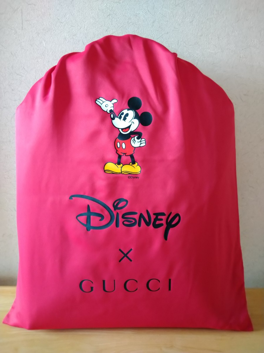 超稀少 新品未使用 GUCCI DISNEY グッチ ディズニー コラボ 2way ショルダーバッグ ブラウン GGスプリーム マイクロGG ミッキー PVC レザー_画像5