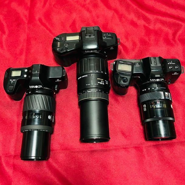 説明文必読】 動作品 一眼レフ フィルムカメラ Minolta α3700i