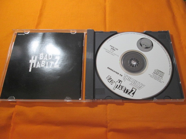 ♪♪♪ バッド・ハビッツ Bad Habitz 『 Dedicated To Thin Lizzy 』国内盤 ♪♪♪_画像3