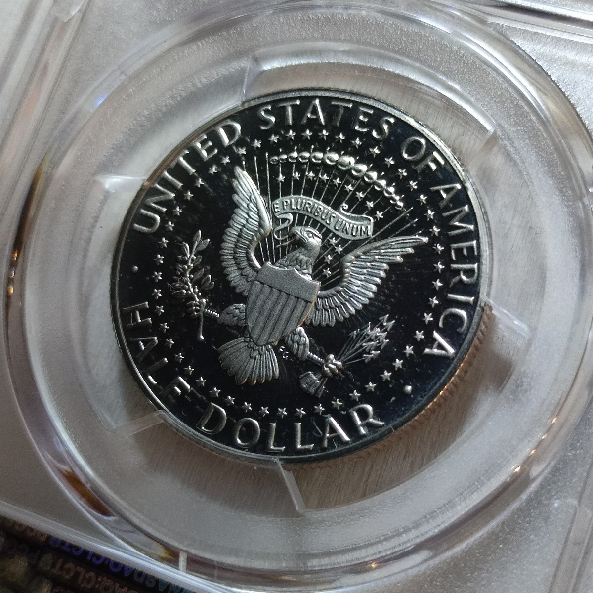 準最高鑑定 PCGS PR69DCAM 1989 ケネディ ハーフダラー クラッド貨