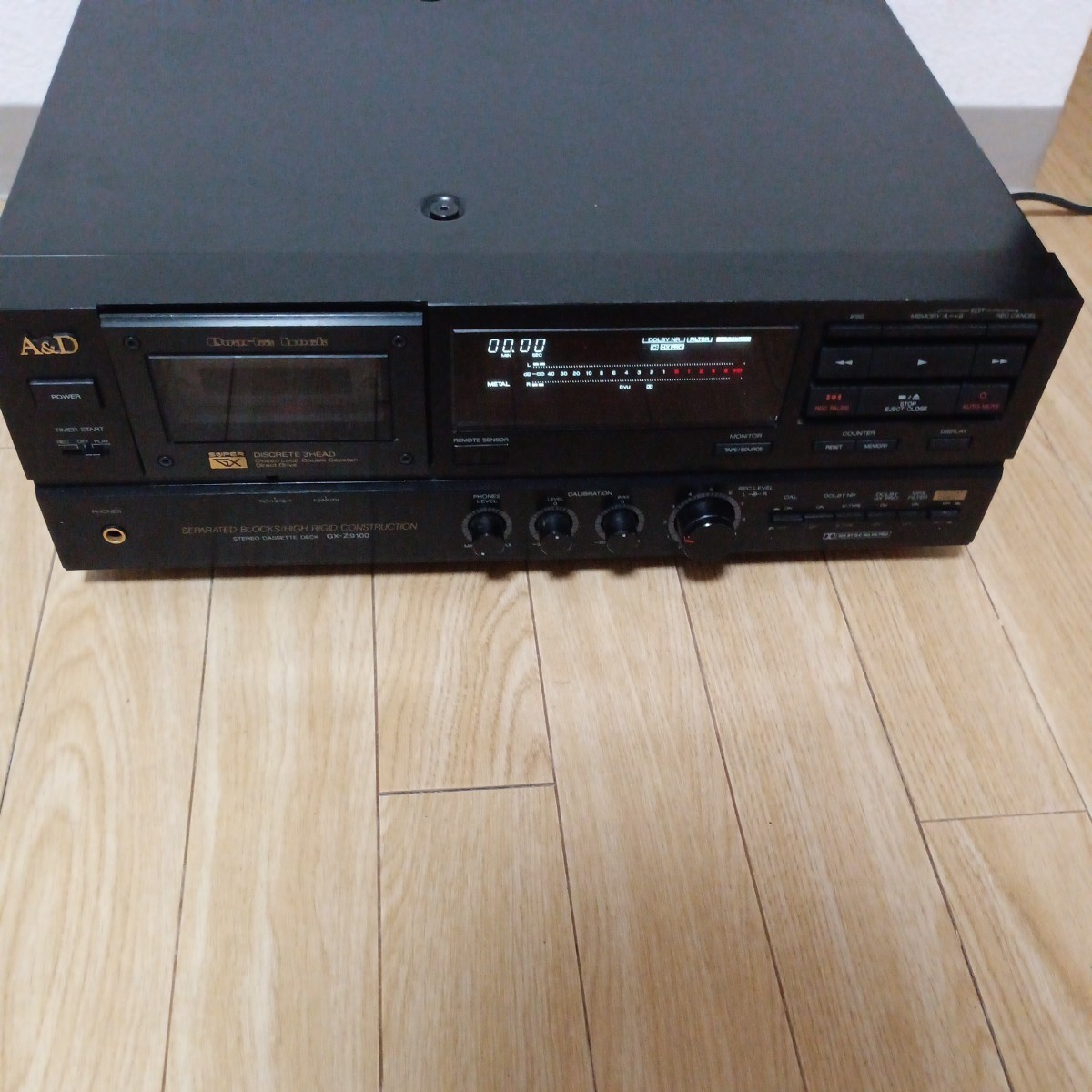 ジャンク☆A＆D GX-Z9100 カセットデッキ ☆ 現状品 | www