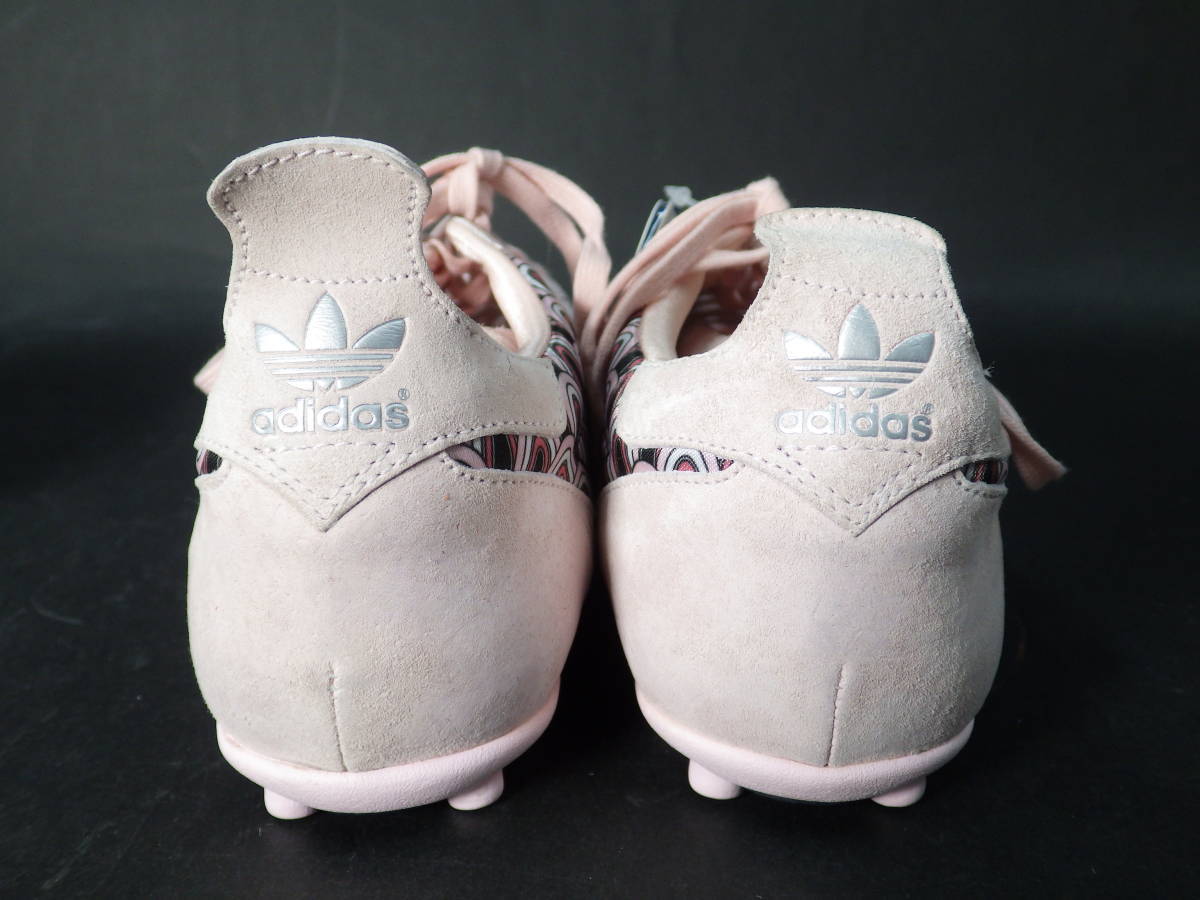 G33.9 アディダス adidas ANJA LOW W レディース シューズ サイズ 24.5cm スニーカー ファブリック プリント レトロ スエード アスレチック_画像7