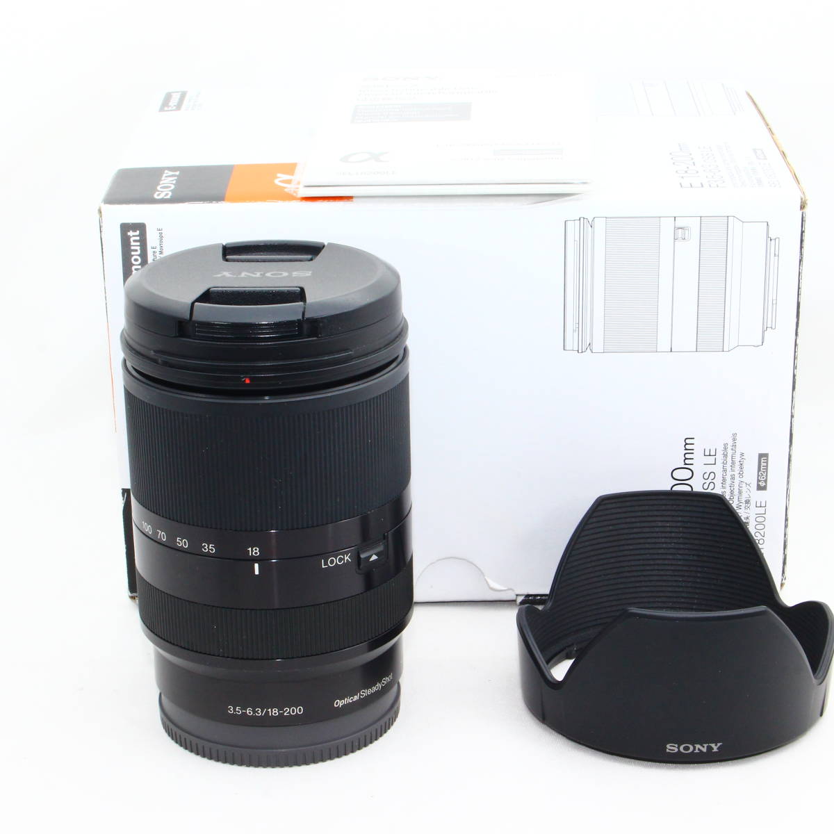 51%OFF!】ソニー(SONY) E 18-200mm F3.5-6.3 OSS LE SEL18200LE 交換