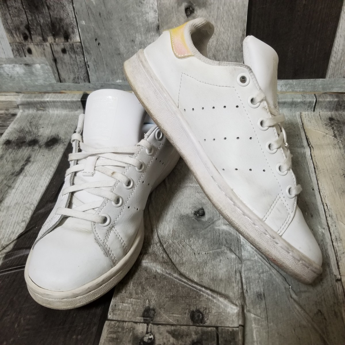 adidas STAN SMITH　アディダス　スタンスミス　スニーカー　22.5cm　レディース_画像6