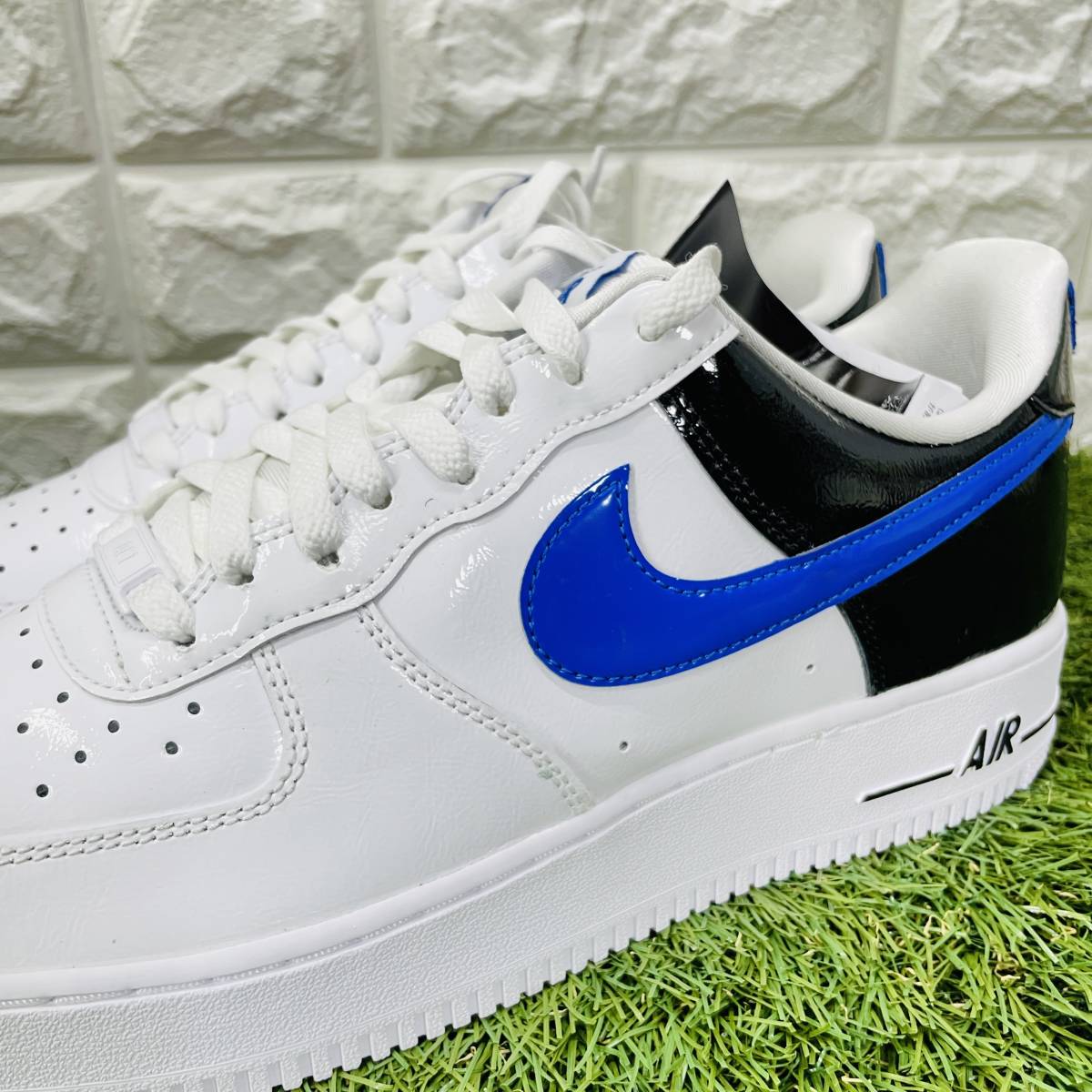 即決 ナイキ ウィメンズ エアフォース1 '07 ロー 白黒青 AF1 Nike WMNS Air Force 1 AF1 27.5cm 送料込み DQ7570-400_画像10