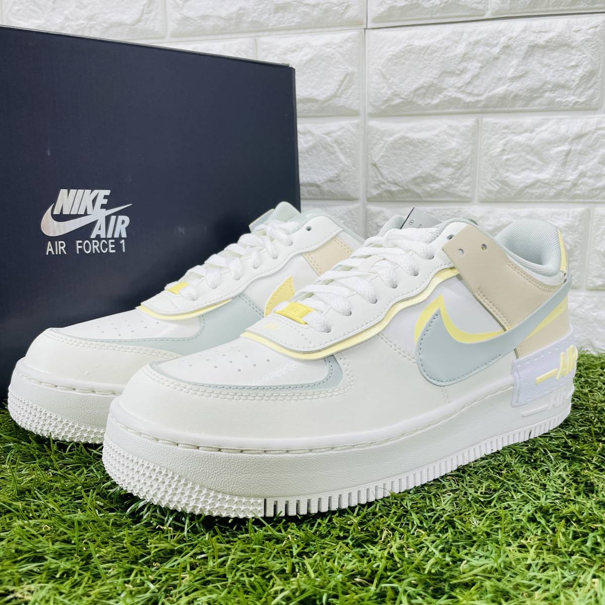 即決 ナイキ ウィメンズ エアフォース1 シャドウ Nike WMNS Air Force 1 Shadow AF1 26.5cm 送料込み DR7883-101_画像6