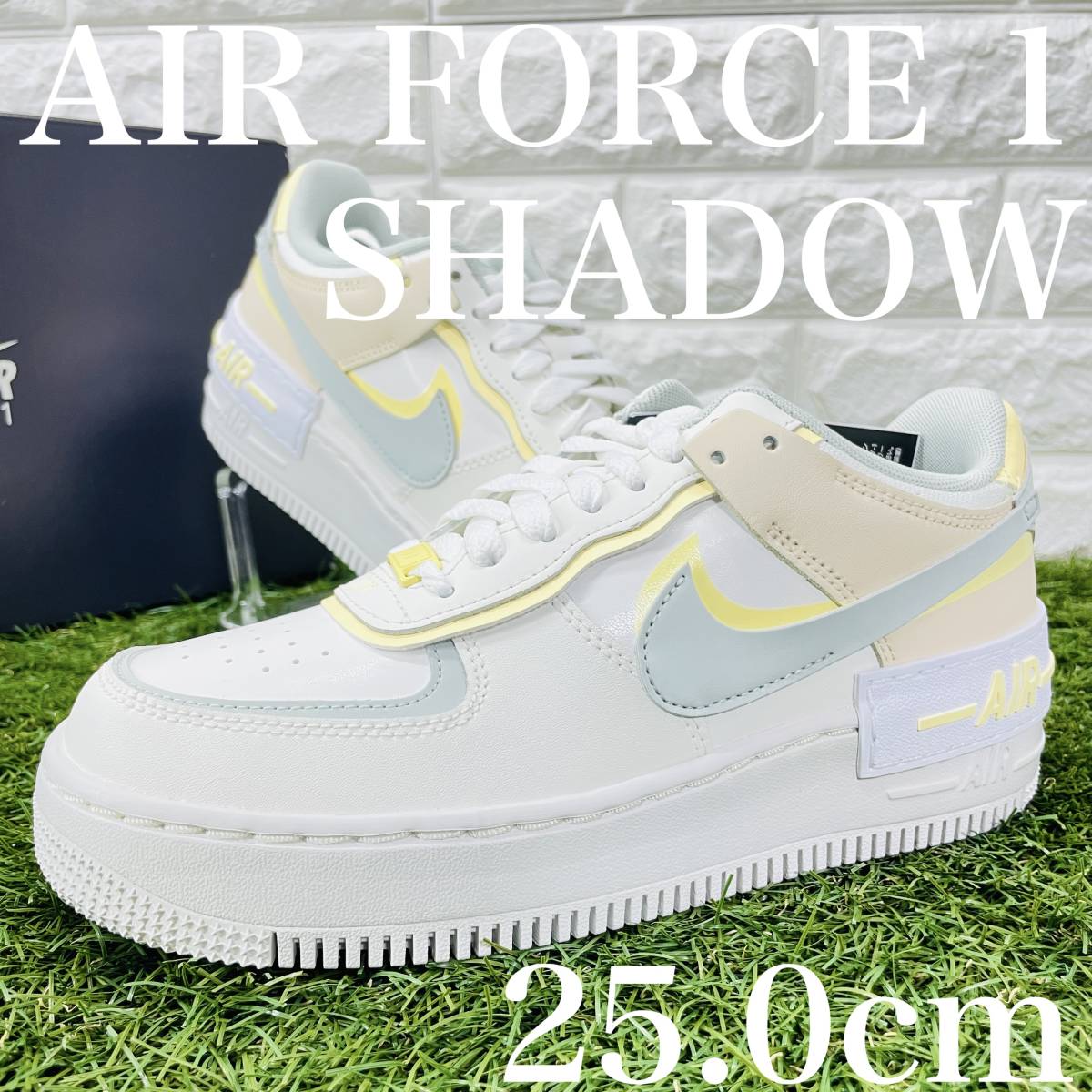 即決 ナイキ ウィメンズ エアフォース1 シャドウ Nike WMNS Air Force 1 Shadow AF1 25.0cm 送料込み DR7883-101