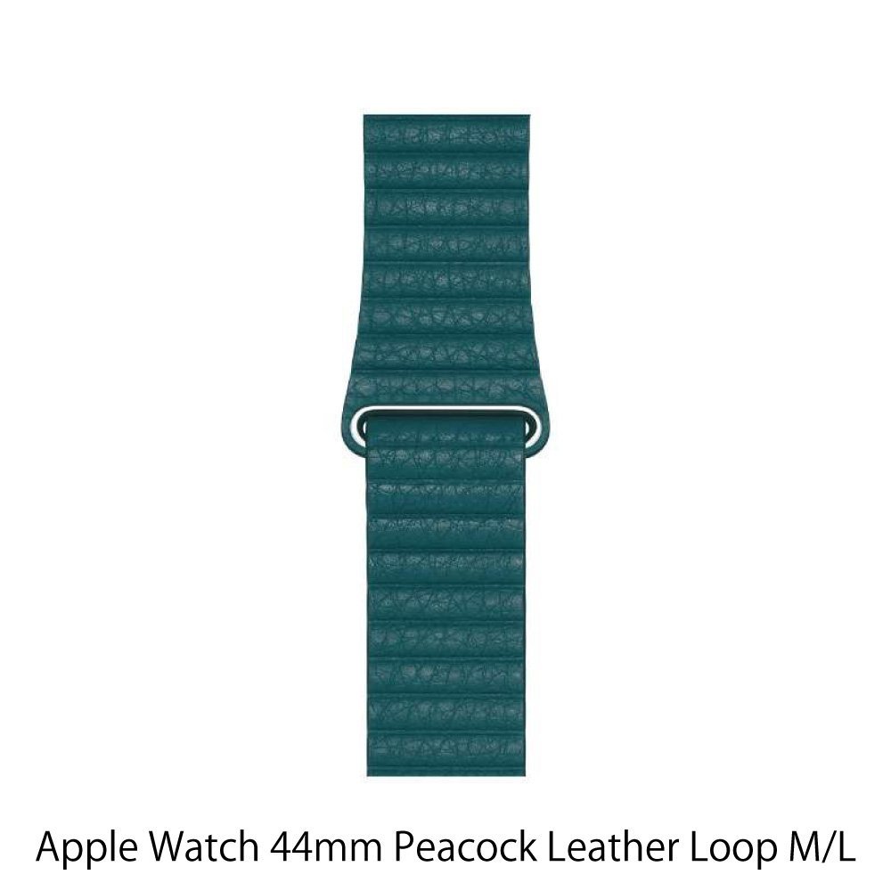 [ genuine products ]Apple Watch original leather sport band 44mm 42mm case for Apple watch for exchange belt pi- cook blue green band* new goods unopened *pcs10