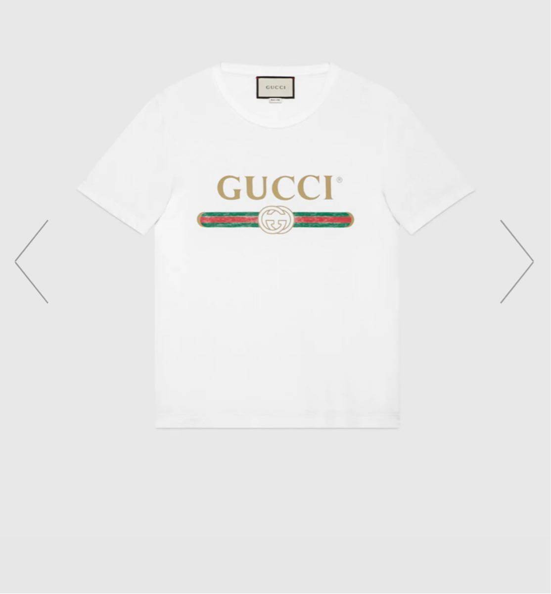 GUCCI ロゴ ウォッシュドオーバーサイズ Tシャツ グッチ