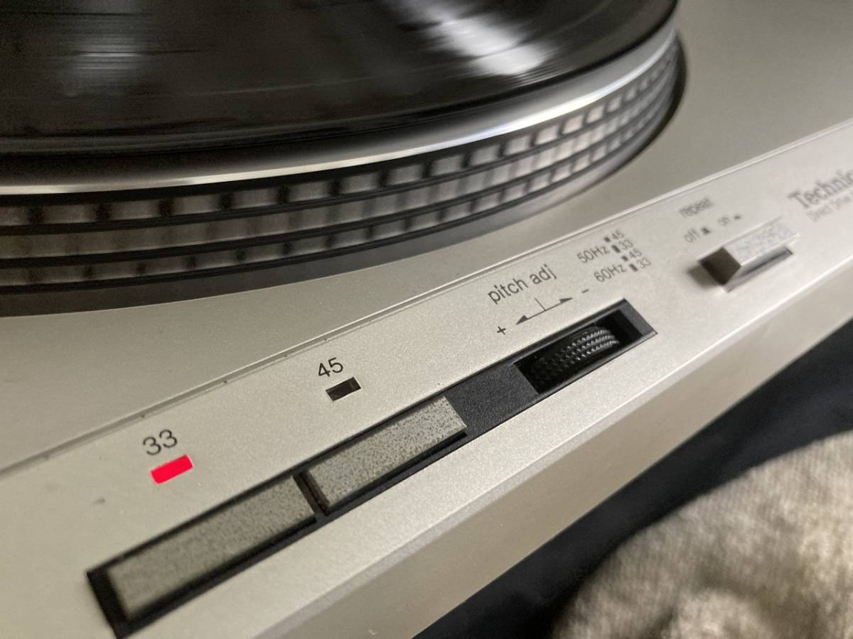 卸売り 即使用可:レコードプレーヤーTechnics SL-D303とフォノアンプ