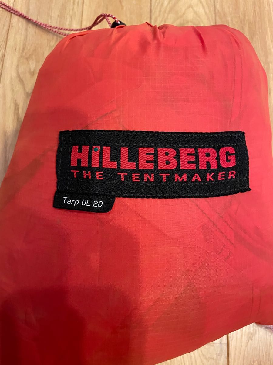 週末値下げ!! HILLEBERG Tarp UL 20ヒルバーグ ウルトラライト レッド