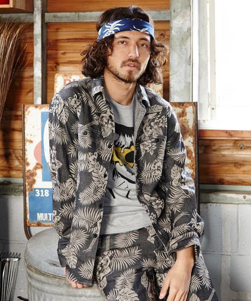 HYSTERIC GLAMOUR ヒステリックグラマー TROPIC GUITAR総柄 HYSTERIC GLAMOUR ヒステリックグラマー TROPIC GUITAR総柄