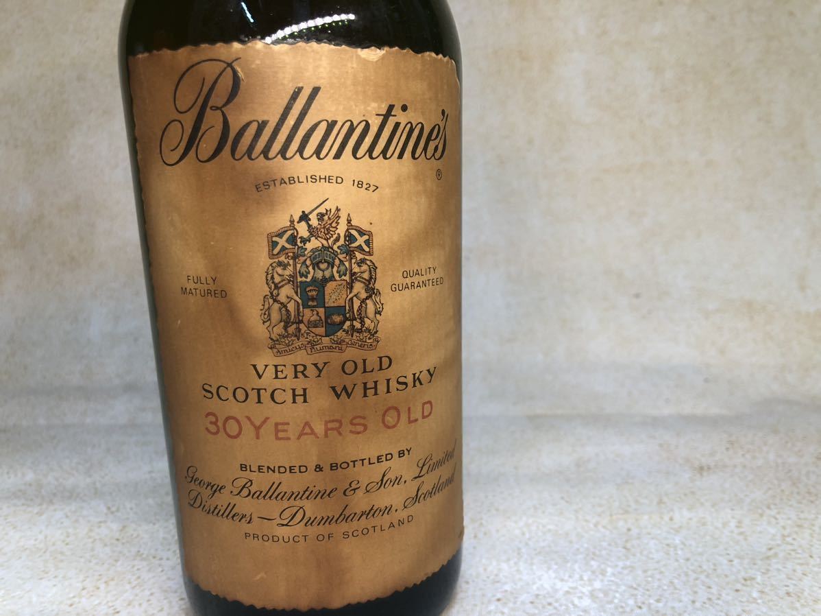 古酒 バランタイン30年 Ballantines オールド スコッチウイスキー VERY