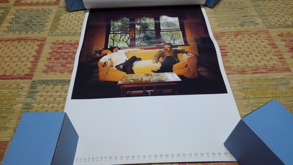 □　チャゲ&飛鳥　【　1999壁掛け型 カレンダー　♪美品　】　チャゲアス_画像2