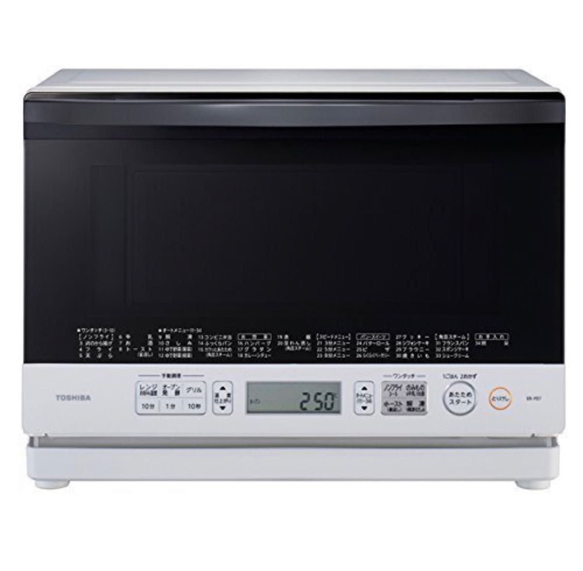 2016年製 ER-PD7-W 東芝 簡易スチームオーブンレンジ 石窯ドーム | www