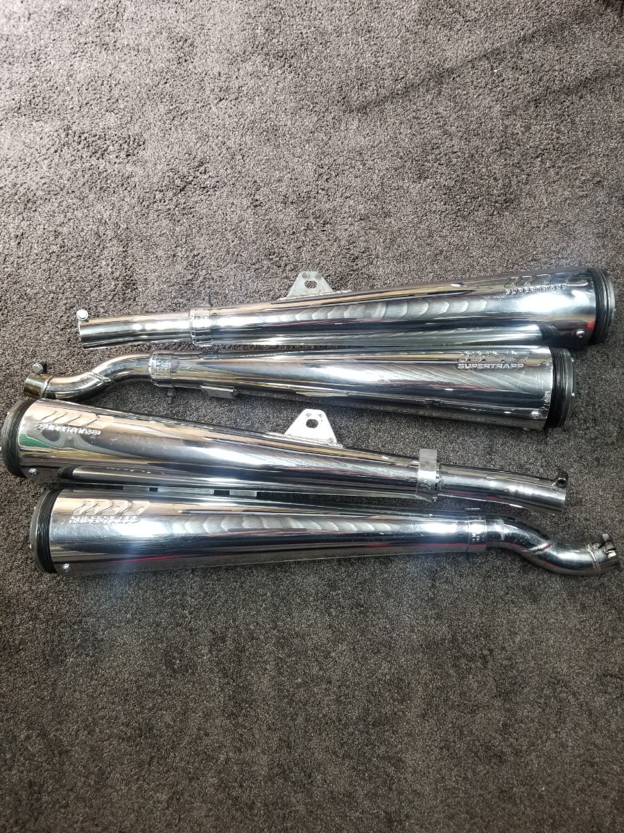 V-MAX1200スーパートラップマフラー美品 スリップオンマフラー湘南純愛