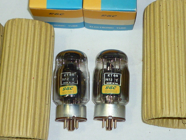 GEC KT88 2本 元箱 現状 GEC KT88 2本 元箱 現状