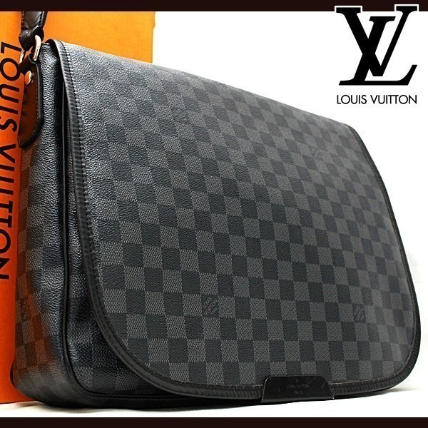 ☆極美品☆ ルイヴィトン Louis Vuitton ダミエグラフィット ダニエル