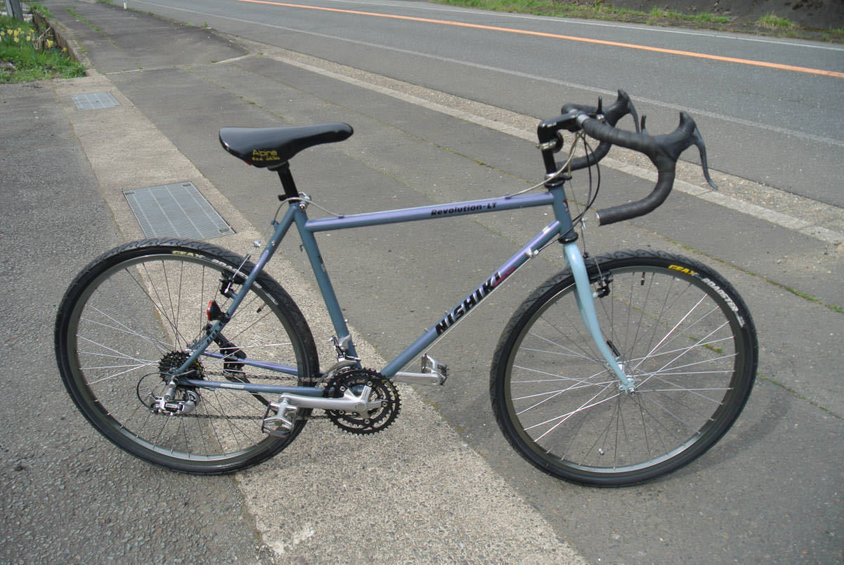 Yahoo!オークション - カワムラNISHIKI 軽快ロードバイク Yahoo!オークション - カワムラNISHIKI 軽快ロードバイク