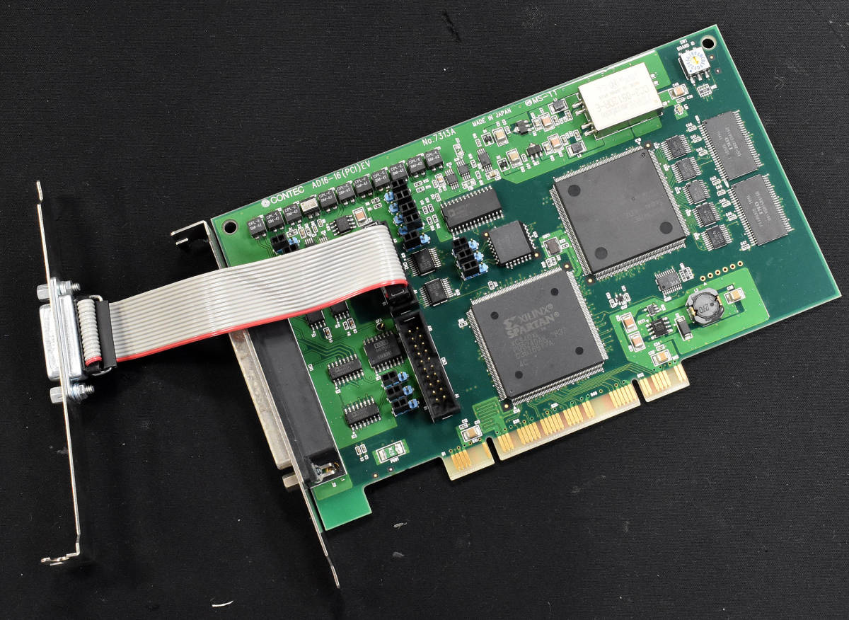 (送料無料) CONTEC AD16-16(PCI)EV アナログ入出力 PCI ボード 16ch(16bit 100ks/s) (管:SAC00 x2s