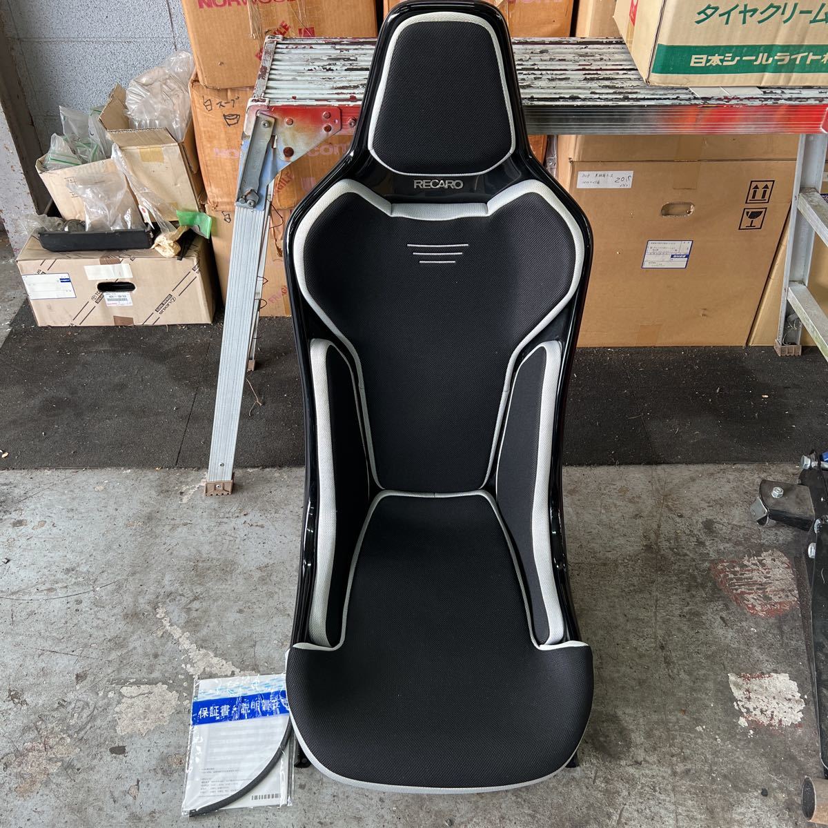 【美品】レカロシート RCS ブラックシェル ブラックxシルバー ☆RECARO/レカロの画像1