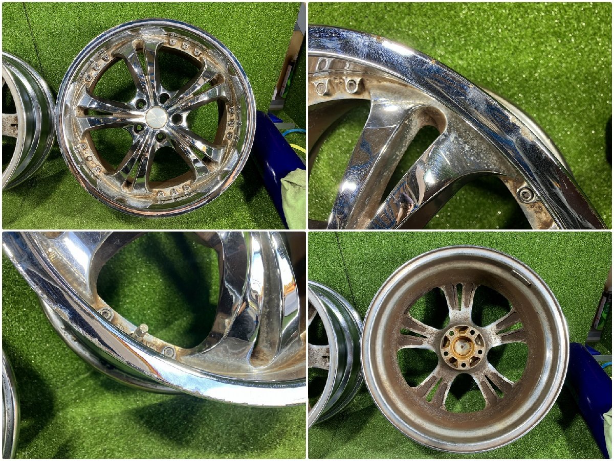 新N管理72832 H18 マークX GRX120】☆ ARTE Japan ボルザーノ Shark